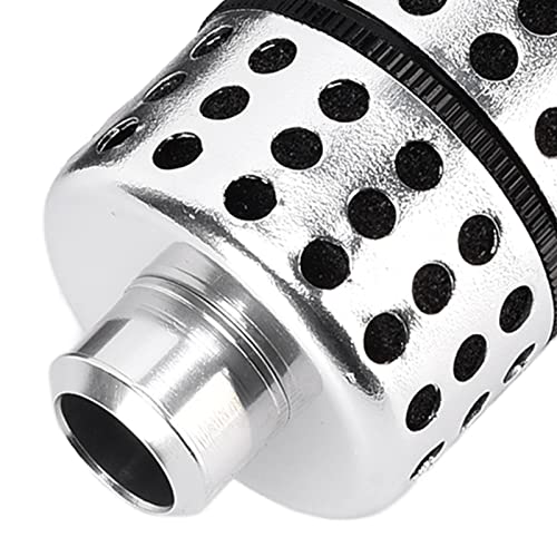 Aluminum Capped RC Air Filter for 1/8 Nitro Power Engine, Aluminum Alloy Air Filter with Water - Absorbent Sponge, Large Air Intake to Improve Speed and Engine