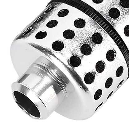 Aluminum Capped RC Air Filter for 1/8 Nitro Power Engine, Aluminum Alloy Air Filter with Water - Absorbent Sponge, Large Air Intake to Improve Speed and Engine