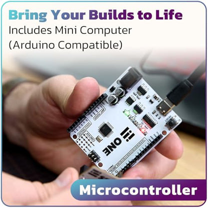 amomii Testudo Soldering Practice Kit, Build 3 Gadgets, Arduino Compatible | Digital Piano, Game Console and Keypad Projects, Microcontroller Included, PDF and Video Tutorials, Teens and Adults