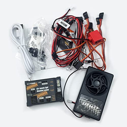 GT Power RC Sound/LED Light Simulated System for On/Off Road Drift Car Buggy