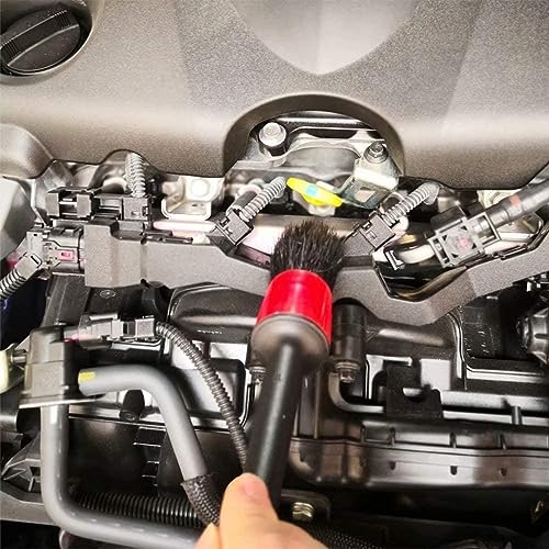 10pcs Auto Car Detailing Brush Set,Car Interior Cleaning Kit,Including 5pcs Car Detailing Brushes, 3pcs Wire Brush and 2pcs Different Soft Bristle dusting Brush for car Interior. | Professional Dusting Cleaning Supplies Including 5pcs Car Detailing Brushe