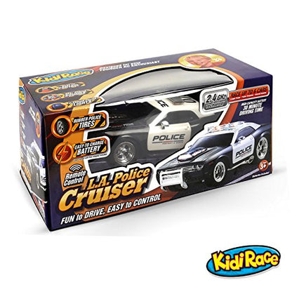 Rechargeable Remote Control Police Car, Lights & Siren, Kids 3-12 | Hobby RC Car, Birthday Gift Ideas for Boys & Girls Ages 3-12