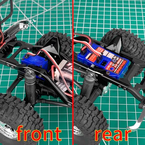 Brass Shock Towers Front&Rear Shock Hoops Towers Mounts for 1/18 RC Crawler Car TRX4M K10 F150 Upgrade Parts