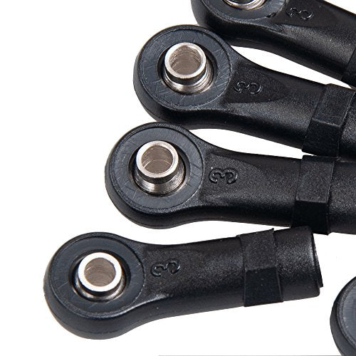 22Pcs Aluminum Metal & Plastic Rod Ends Set for 1/10 RC Crawler TRX4