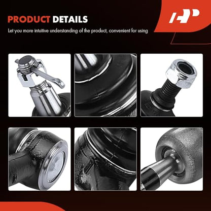 A-Premium 10Pcs Suspension Kit, Front & Rear Sway Bar Link | Front Lower Ball Joint, Inner Outer Tie Rod End, Fit for Kia Sportage 2005-2010, Hyundai Tucson 2005-2009