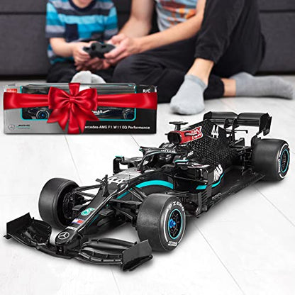 Voltz Toys Authentic Licensed 1:12 Mercedes-Benz F1 W11 Remote Control Vehicle - RC for Kids and Adults - 2.4GHz RC for Gift (1:12 Mercedes-Benz F1 W11) - color: 1:12 Mercedes-benz F1 W11