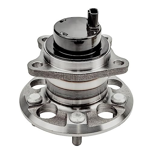 Detroit Axle - FWD Steering Knuckles Kit for 2004 2005 2006 2007 | Toyota Highlander [2.4L], 2 Front Steering Knuckle & 2 Wheel Bearing Hubs Rear Wheel Bearing Hub Replacement - size: 4UW48747/Kit