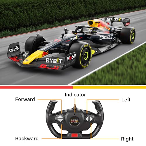 Voltz Toys Authentic Licensed 1:12 F1 RedBull Rb18 Remote Control Car - F1 Collection RC car Series for Kids and Adults - 2.4GHz RC Car for Gift (1:12 RedBull Rb18(NO.11)) - color: 1:12 Redbull Rb18(no.11)