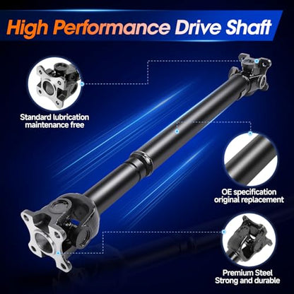 Front Drive Shaft Driveshaft Prop Shaft Assembly Fit for Toyota Sequoia 4.7L 2004 2005 2006 2007, Replace# 371400C050, 371400C051 - size: Front(29.53in-32.68in) 2005-2007 4.7L 4WD,