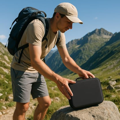 DJI Avata 2 Fly More Combo Carrying Case Drone Accesories, With Goggles 3 Storage Bag, Crossbody Bags, Waterproof Surface, Incredible Quality, Black, Excelent!