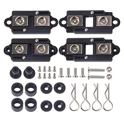 TRX4 Body mounts 4Pcs Adjustable Magnetic Body Post Mount Car Shell Column 55-85mm for 1/10 RC Crawler Axial SCX10 TRX4 TRX6 SCX10 90046 D90 86100 MST CFX TRX4 Upgrades (RC Body mounts B) - color: Rc Crawler Body Mounts Abs