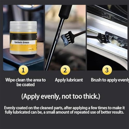 Synthetic Grease for Car Care, 100g Brake Grease Lubricant for Car, Anti Seize Thread Lubricant, Multi-Purpose Car Grease Lubricant