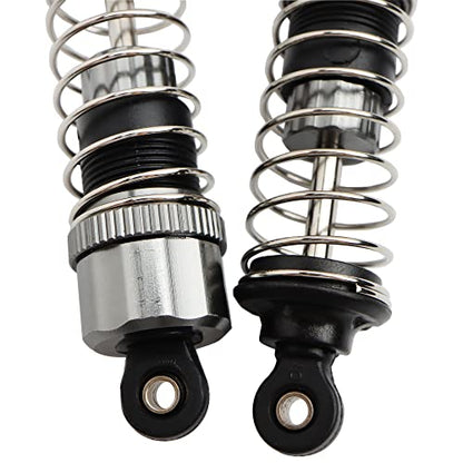 4 Pieces M16100A RC Aluminum Capped Shocks Absorber Assembly Spare Parts for 1:16 16889 16890 16890A 16889A HM161 RC Trucks - color: 4 PCS
