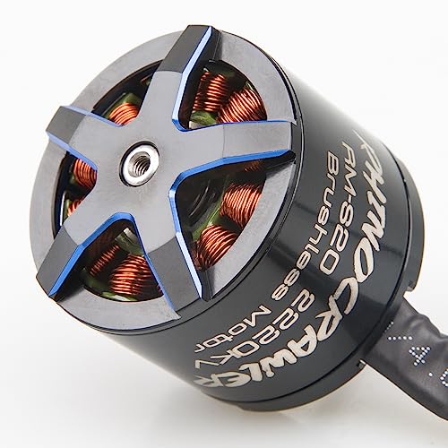 RhinoCrawler Crawler 3532 Outrunner Brushless Motor for 1/8 1/10 AM32 ESC80A RC Crawler Car LCG Chassis Axial SCX10 Traxxas TRX-4 MOA (RM-S20 1800KV) - style: RM-S20 1800KV