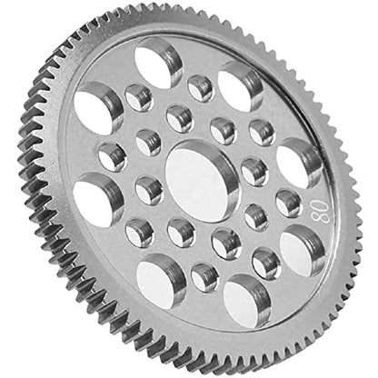 ShareGoo Metal 48P Spur Gear 80T Compatible with Sakura D3 CS S XI XIS 1/10 Drift RC Racing Car