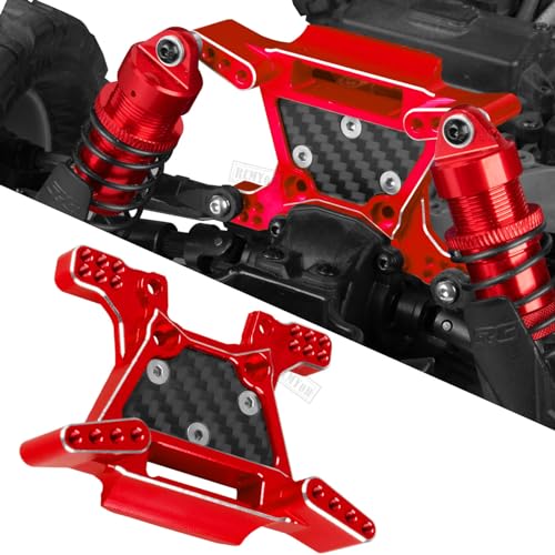 Upgrades Part for 1/10 Rustler 4x4 (VXL),Alloy RC Shock Absorber,Suspension Arm,Caster Block,Steering Blocks,Rear Stub Axle Carriers,Steering Bellcranks,Shock Tower,Red - color: Red - Upgrades