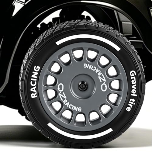 12mm Hex RC Drift Wheels and Rally Tires for Mojave Grom Typhon Grom | Pre-glued, Gray Wheels, OD 60mm (2.36in), Compatible with ArrmA, Tamiya, MJX, Traxxas, 1/14 1/16 1/18 RC Cars - color: Gray