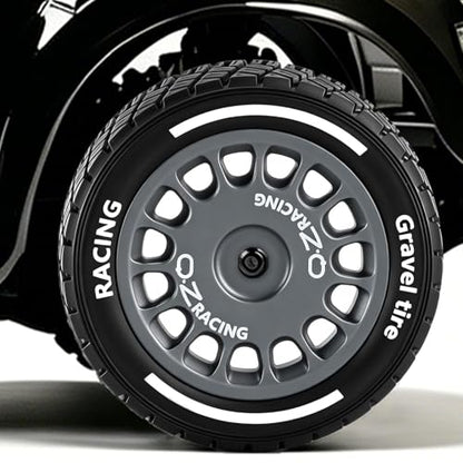 12mm Hex RC Drift Wheels and Rally Tires for Mojave Grom Typhon Grom | Pre-glued, Gray Wheels, OD 60mm (2.36in), Compatible with ArrmA, Tamiya, MJX, Traxxas, 1/14 1/16 1/18 RC Cars - color: Gray