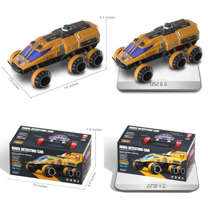 Remote Control Car, 6-Wheel Drive 2.4GHz 1:12 RC Truck Toy Off Road with Headlights, Turn Signal Lights and 2 Rechargeable Batteries Gifts for Kids Adults Age 8+ (Yellow) - color: Yellow