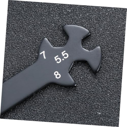 DOITOOL Multifunctional Rc Turnbuckle Wrench Tool Rod Adjusting Tool for Rc Cars Black Finish for Precision Repairs and Adjustments