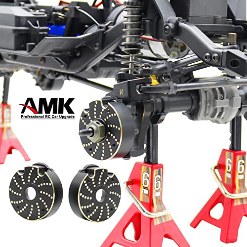 Brass Counter Weight Axle Housing Black Coating TRX4 Portal Axle Housing for 1/10 RC Crawler TRX6 TRX4 Bronco Defender Upgrade - color: H