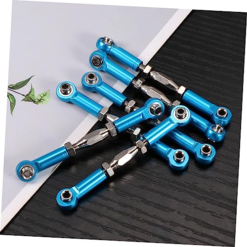 6pcs Machined Rc Car Rod Linkage for Turnbuckle Rod Upgrade Fit Redcat Racing Hpi Vehicles - color: Blue