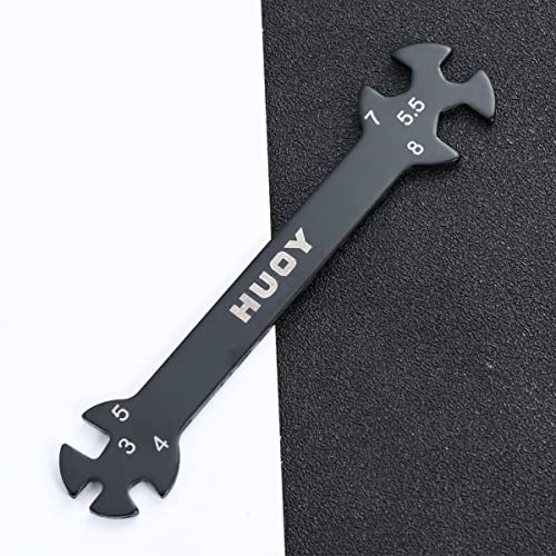 Toyvian Universal Rc Car Rod Wrench Tool Spanner Set Tie Rod Adjustment Tool for Rc Cars