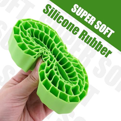 INJORA Silicone Rubber Insert for 1.9" 120-124mm × 45-48mm Tire, GN, 1908 - color: Green