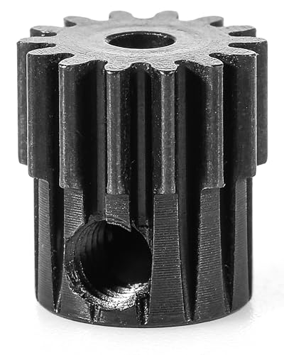 48DP 14T Pinion Gear for Traxxas LaTrax 1/18, 2mm Bore | CNC-machined hardened steel;or Rally, Teton, Desert Prerunner and SST;replacement for 7592