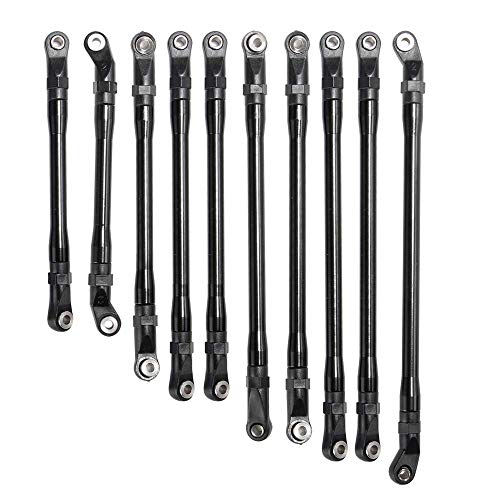 Aluminum Link Rod Linkage 313MM Wheelbase for 1/10th Axial SCX10-II | RC Crawler Car Upgrade Parts