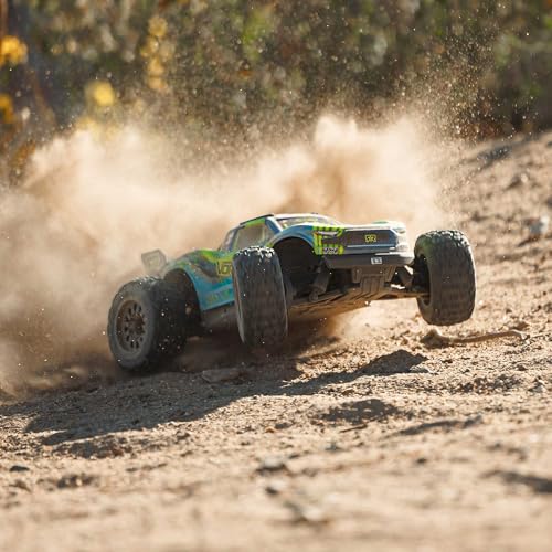 ARRMA RC Truck 1/10 VORTEKS 4X4 223S BLX BRUSHLESS Stadium Truck RTR (Battery and Charger Not Included) with DSC, Teal, ARA4305V4T2 - color: Teal