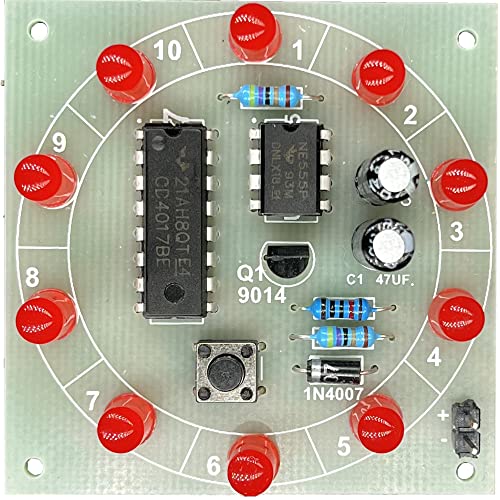 tingbowie Soldering Practice Kit – DIY Electronic Soldering Project Training Board for Beginners