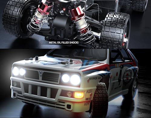 Mjx Hyper go 4x4 Brushless Rc Cars 14302 Hyper 4wd Rc Car All-Road RC Drift Car Brushless Scale 2.4G 4wd High Speed Electric,Terreneitor 4x4 Carros,1/14 High Speed Rc Cars Drift for Adults…