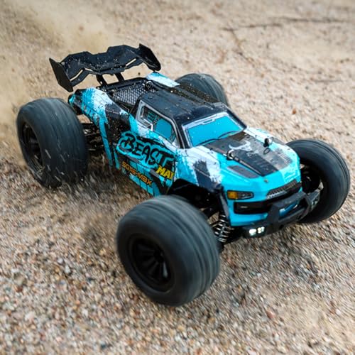 SG116MAX 1/16 RC Off-Road Car, 2.4G Brushless 4WD High-Speed 80KM/H Mini Remote Control Climbing Car, Amphibious Electric RC Crawler Buggy Gift for Adults -RTR - style: SG116MAX 1/16, Brushless Version