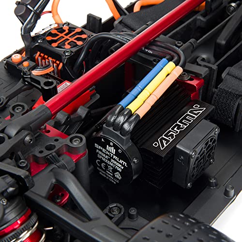 ARRMA 1/7 Felony 6S BLX Street Bash All-Road Muscle Car RTR (Ready-to-Run Transmitter and Receiver Included, Batteries and Charger Required), Black, ARA7617V2T1 - color: Black