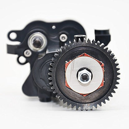 CNC Aluminum Speed Transmission Case Gearbox for 1/10 RC Crawler TRX-4