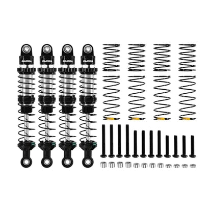 INJORA DRX 90mm Dual-rate Spring Oil Shocks for TRX4 SCX10 1/10 RC Crawler - size: 90mm