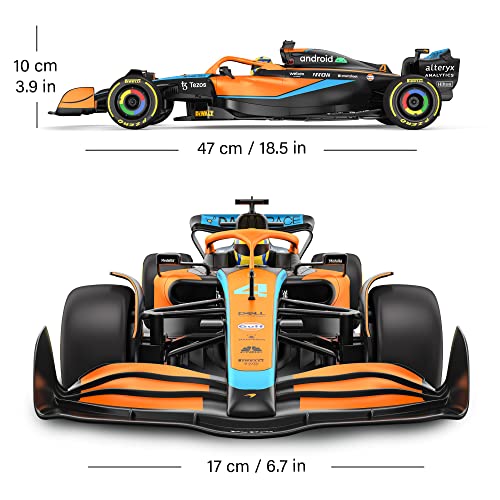 Voltz Toys Authentic Licensed 1:12 McLaren F1 MCL36 Remote Control Car - F1 Collection RC car Series for Kids and Adults - 2.4GHz RC Car for Gift (1:12 McLaren F1 MCL36) - color: 1:12 Mclaren F1 Mcl36
