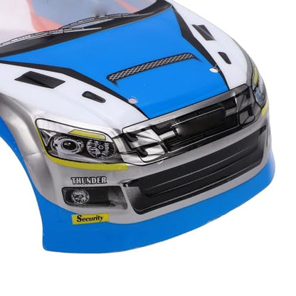 GOWENIC RC Car Body Shell 1/10 Scale Universal Painted Precut 26cm Wheelbase for Pickup Truck, Modification Shell for Hobby Model (Blue) - color: Blue