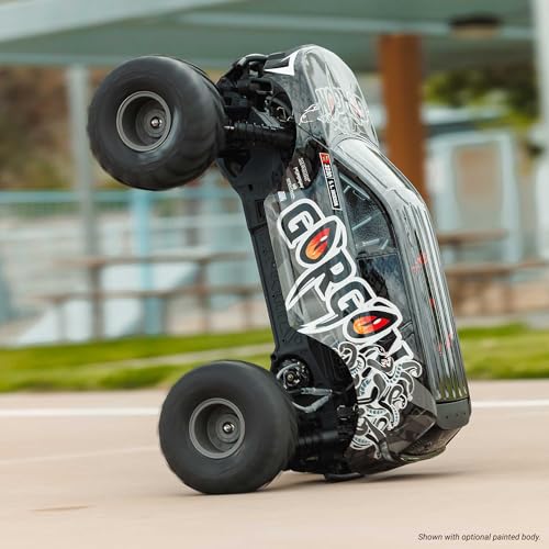 ARRMA Gorgon 2 Wheel Drive MT 1/10 Truck Ready-to-Assemble Kit with Battery & Charger Included, Clear, ARA3230SKT2