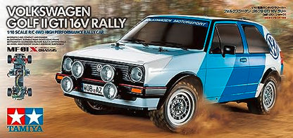 Tamiya 58714 1:10 RC VW Golf II GTI 16V Rally MF-01X Car Kit