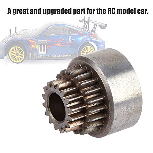 RC Clutch Bell Double Gear CNC Machined Metal Upgraded Part for HSP 94122 Nitro Drift 1/10 Car