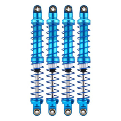 INJORA RC Shock Absorber Oil Adjustable RC Damper Set with Springs for 1/10 RC Truck Crawler Axial SCX10 TRX4 D90 (110mm) - size: 110mm