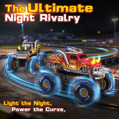 1:16 Waterproof Monster Truck Toys RC Cars Amphibious Remote Control Car Water Blaster Trucks 4WD All Terrain Off-Road Pickup Water Toy for 6-12 Year Old Kids Back-to-School Season - color: Red
