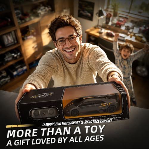 1:24 Official Licensed Lamborghini Murcielago LP670-4 Superveloce RC Car | Official Lamborghini replica,2.4G stable signal,rubber racing tires,ideal gift toy for boys ages 4-7, 8-12 and adults - color: Lambo-1:24 Lambo Murciélago Sv