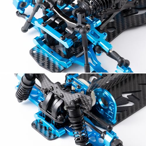 Alloy & Carbon RC Chassis Body Frame Kit for 1/10 Sakura D5 | Rear Wheel Drive, Upgrade Parts, Standard+MR, RC Road Drift Car