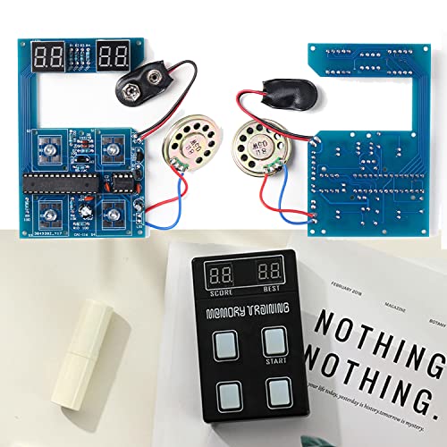 Soldering Practice Kit Memory Training Kit Electronic DIY Kits Soldering Projects Electronic Solder Kits for Adult