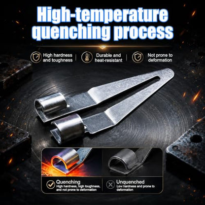 Plastic Welding Tips, Stainless Steel Plastic Smoothing Head Replacement with 45° Elbow, Car Bumper Repair Tool, Welder Gun Soldering Accessories for Kayaks and DIY Fixes(8PCS) - size: 8PCS