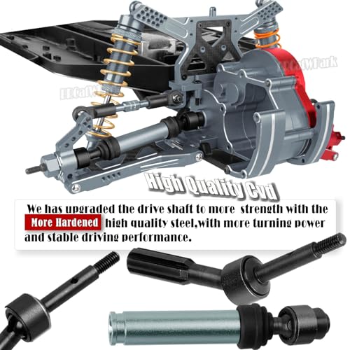 RC Upgrades Part for 1/10 Slash 2WD (VXL),A-Arm,Shock Absorber,Drive Shaft,Caster Block,Steering Blocks,Stub Axle Carriers,Steering Bellcranks,Links,Shock Tower,Front Bulkhead,Titanium - color: Titanium - (Upgrades)