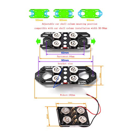 Professional Magnet Power Supply Body Post Universal Magnet Car Shell Column for T4 RC4WD UDR D90 1/10 RC Cars #GAX0146